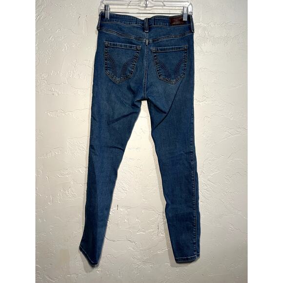 Hollister high waisted skinny jeans womens 27 classic classiccore basic y2k - Picture 4 of 6